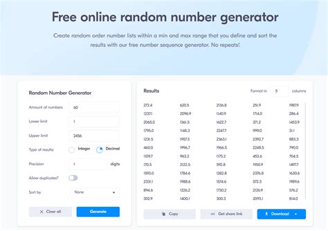 random number generator with names